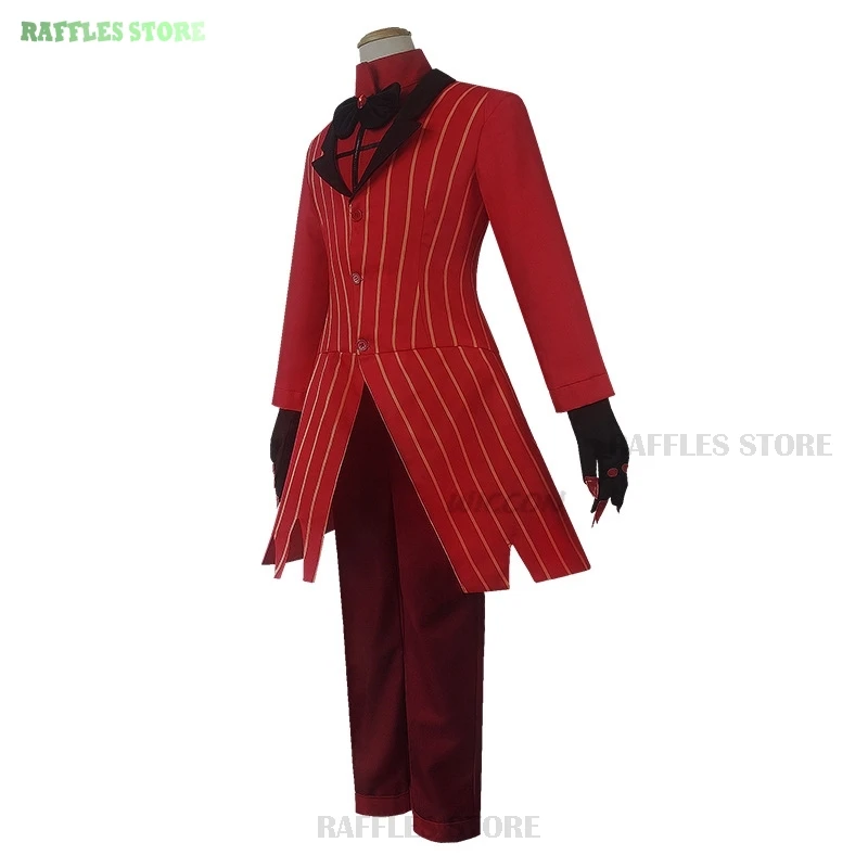Anime Hazbin Cosplay Hotel ALASTOR Uniform Costume Uniform Suit Outfit Halloween Carnival Costume For Adult Hazbin Cos Hotel 18