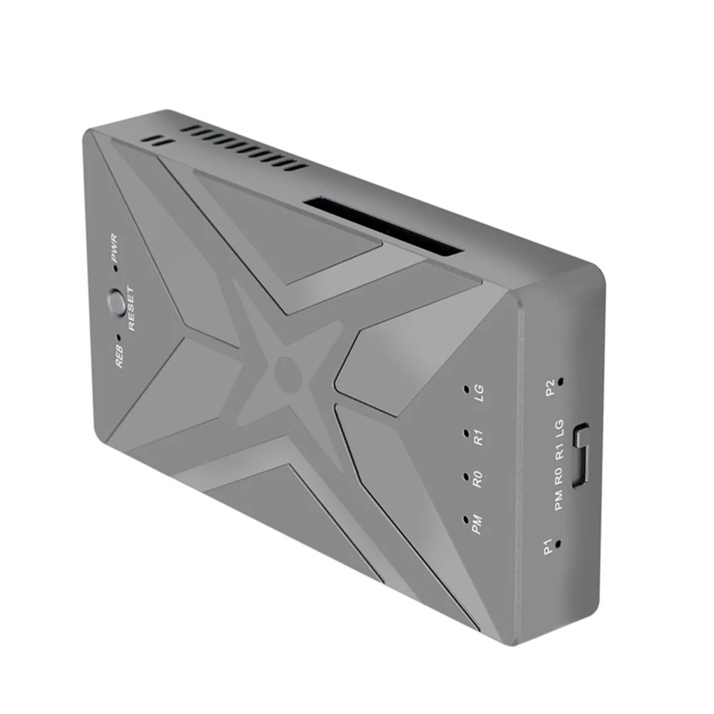 M.2 NVME SSD 디스크 듀얼 베이 RAID 하드 디스크 박스 타입-C USB 3.2 모바일 하드 드라이브 케이스 데스크탑 컴퓨터용 하드 드라이브 인클로저