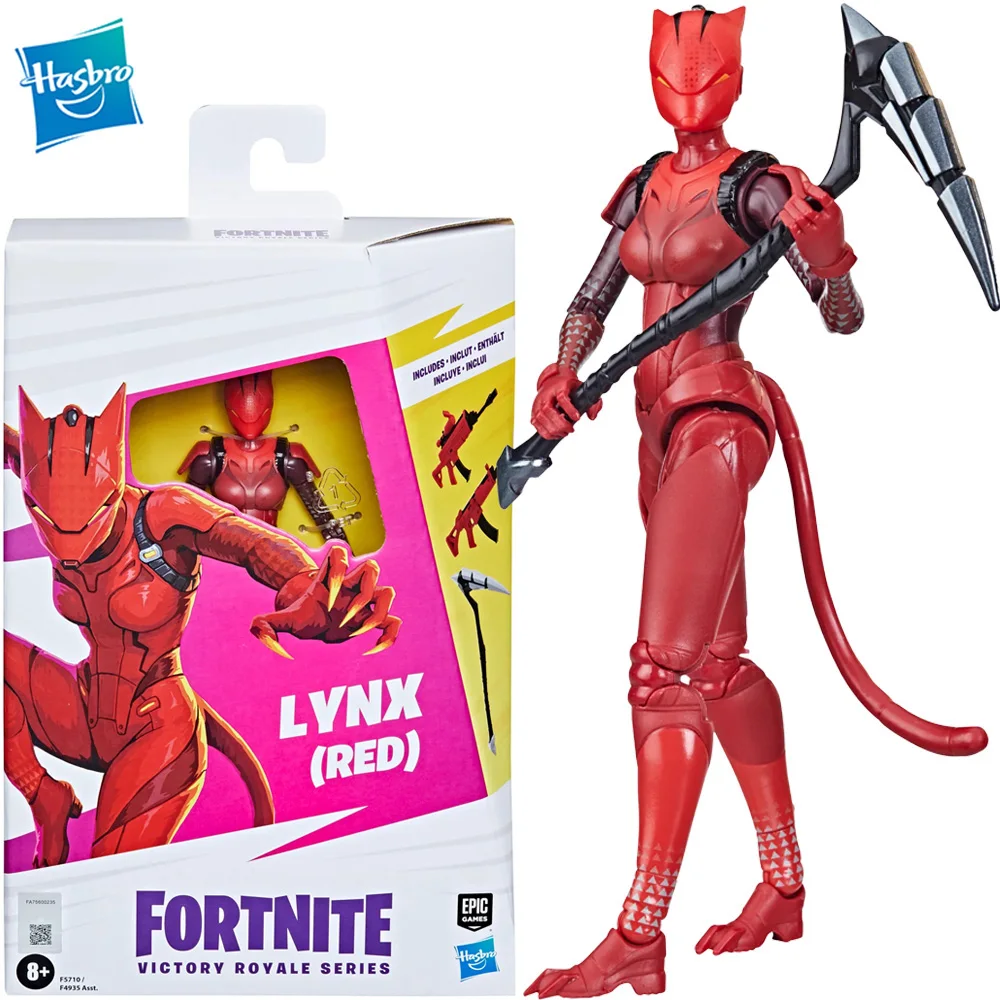 Regalo Originale Del Giocattolo Della Figura Di Azione Del Modello Da Collezione Da 6 Pollici Della Serie Lynx (Rosso) Della Serie Victory Royale Dell