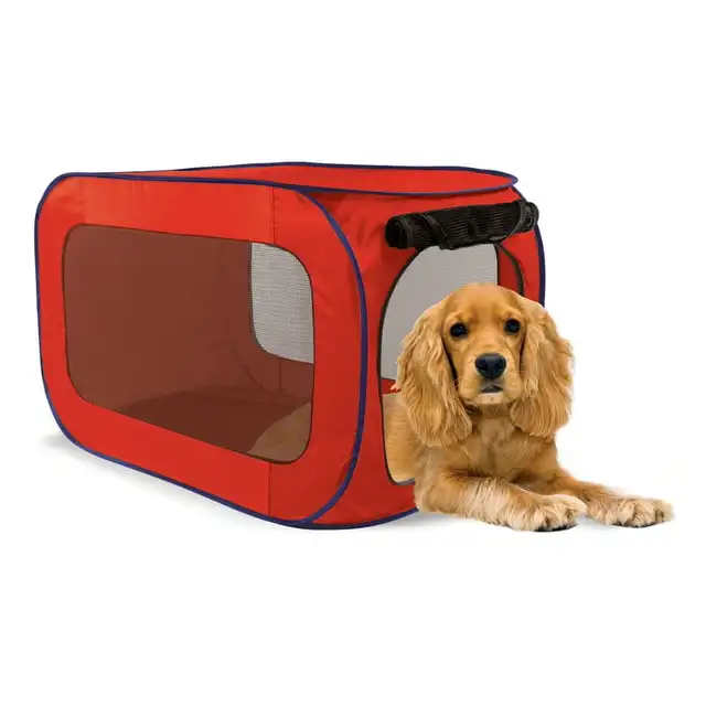 Pop-Open Medium Travel Dog Kennel: The Perfect Space for Your Loyal Pup