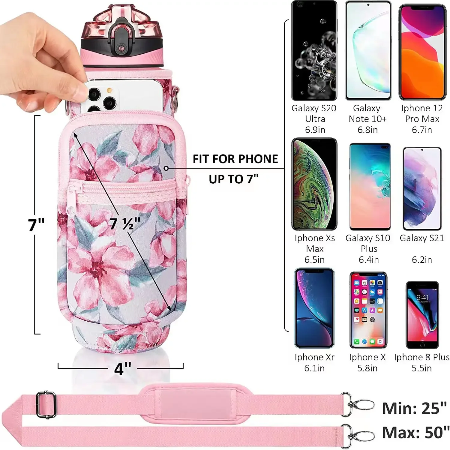Outdoor sports Water Bottle carrier bag