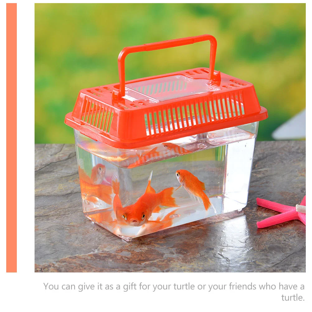 Cricket Plastic Turtle Fish Tank Travel Puppy Accessories Lizard Habitat Animal Aquarium Reptile Terrarium