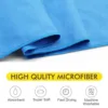 Quick-Drying Bath Towel Microfiber Bathroom Towel With Portable Bag Highly Absorbent & Fast Drying for the Body After Bathing 5
