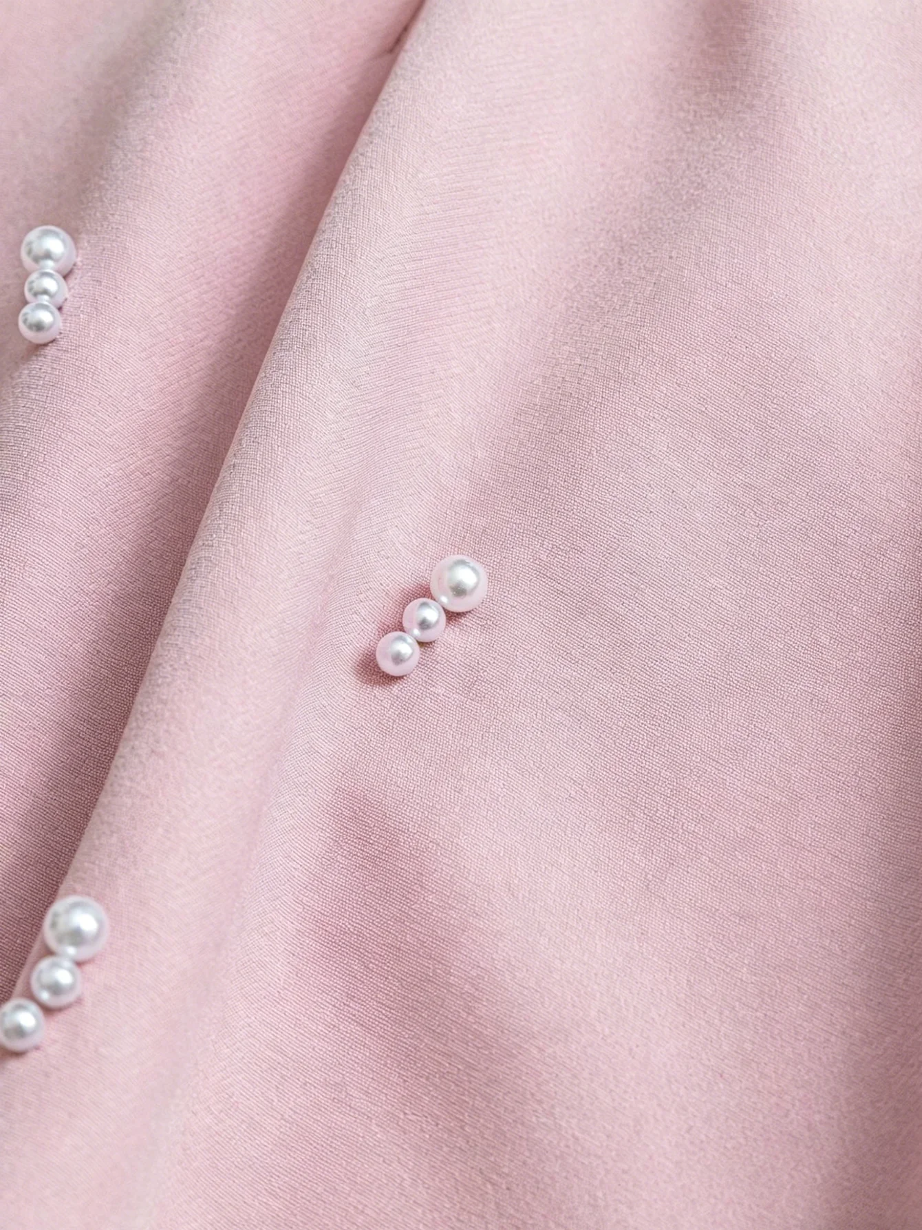 Women's MID Waist Pearl A-Line Mini Skirt - Elegant Office Pencil Skirt with Pearl Detail, Casual & Formal Wear 5