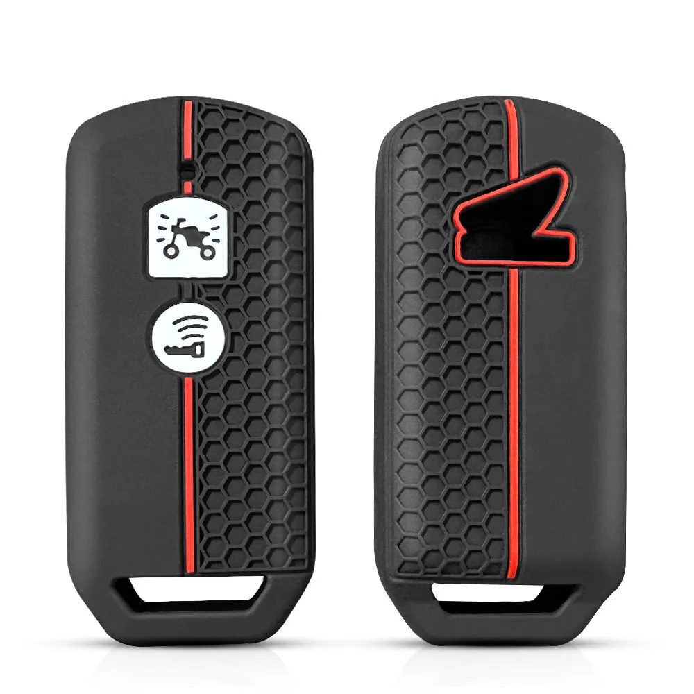 Silicone Key Cover Case For Honda Forza 750 250 300 125 PCX 150 For Honda X-adv 750 Hybrid SH125 Scoopy SH300 key case key case cover