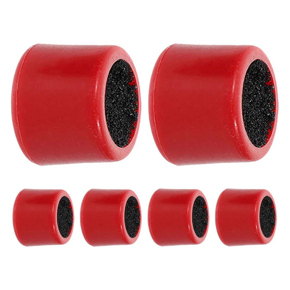 

6Pcs Pool Cue Tip Shaper Plastic Trimmer Cue Tip Burnisher Cue Tip Repairing Trimmer Cue Shaper