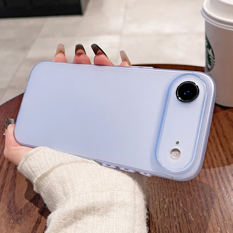 Ultra Thin Matte Soft Silicone Case - Candy Color Translucent Slim Shell