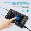 NanoVNA-F V2 Vector Network Analyzer 50KHz-3GHz Antenna Analyzer Ham Radio HF VHF UHF 4.3inch screen 5000mAh Battery Measuring 3