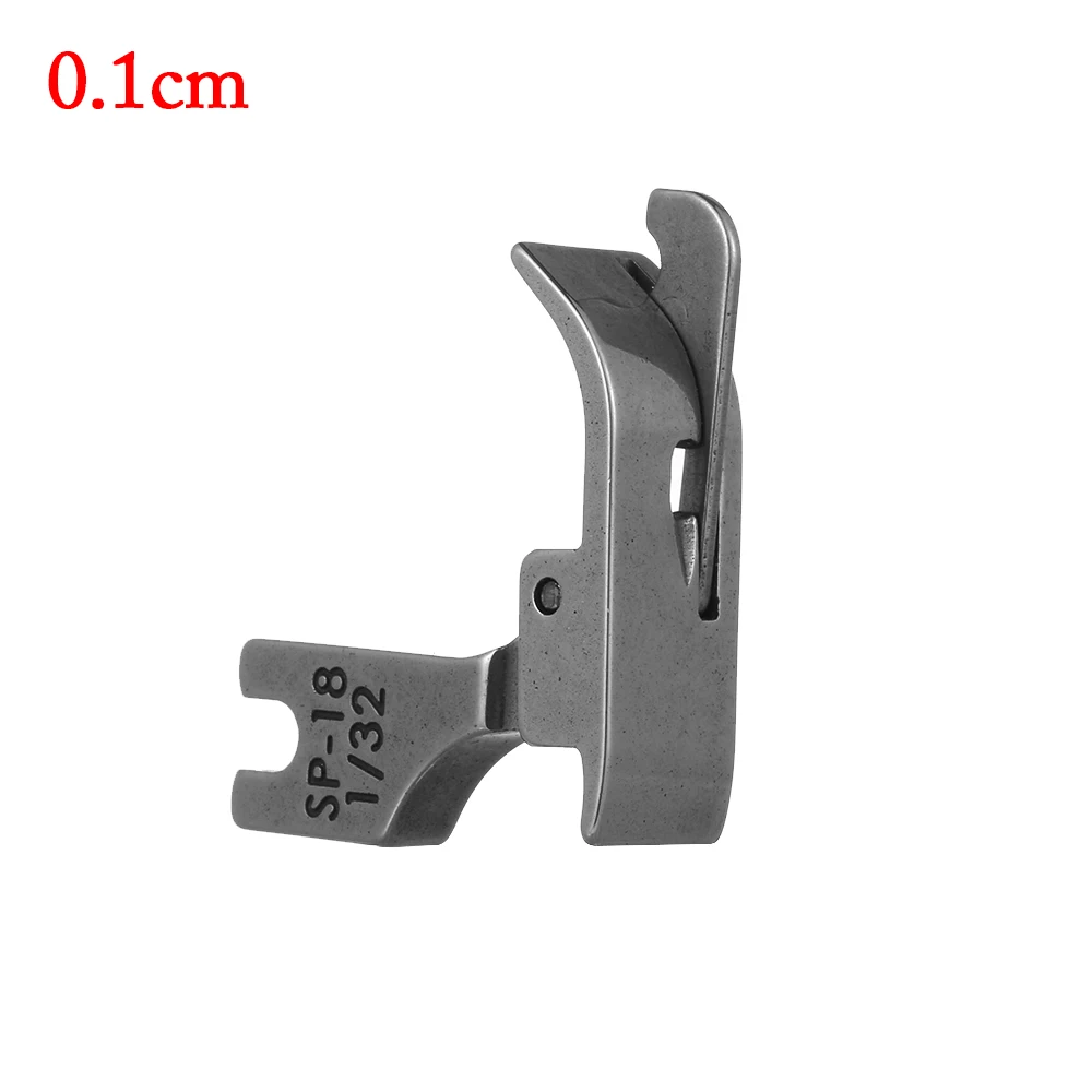 1Pc Metal Presser Foot SP-18 Industrial Sewing Machine Flat Car Moving Edge Single Needle 1/4 1/8 3/8 1/16 3/16 5/16 1/32 sculptural needle felting