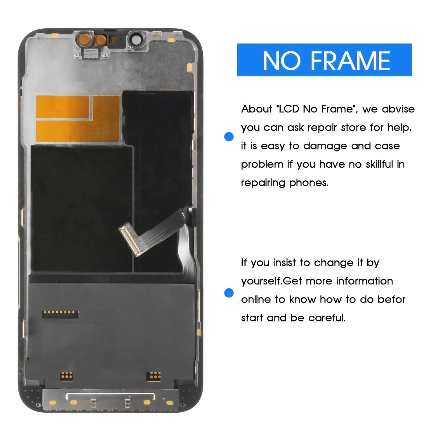 OLED Display Screen Replacement with 3D Touch Digitizer Assembly for iphone 13 13pro 14 14Plus 14Pro 15 15 pro 13 Pro Max
