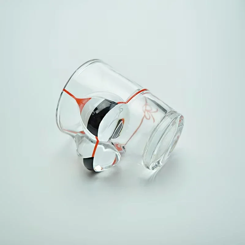 Glass Breast Cup Men's Chest Cup Creative Human Body Small Wine Strong Men's Liquor Human Body Bikini Pattern drinking glasses set