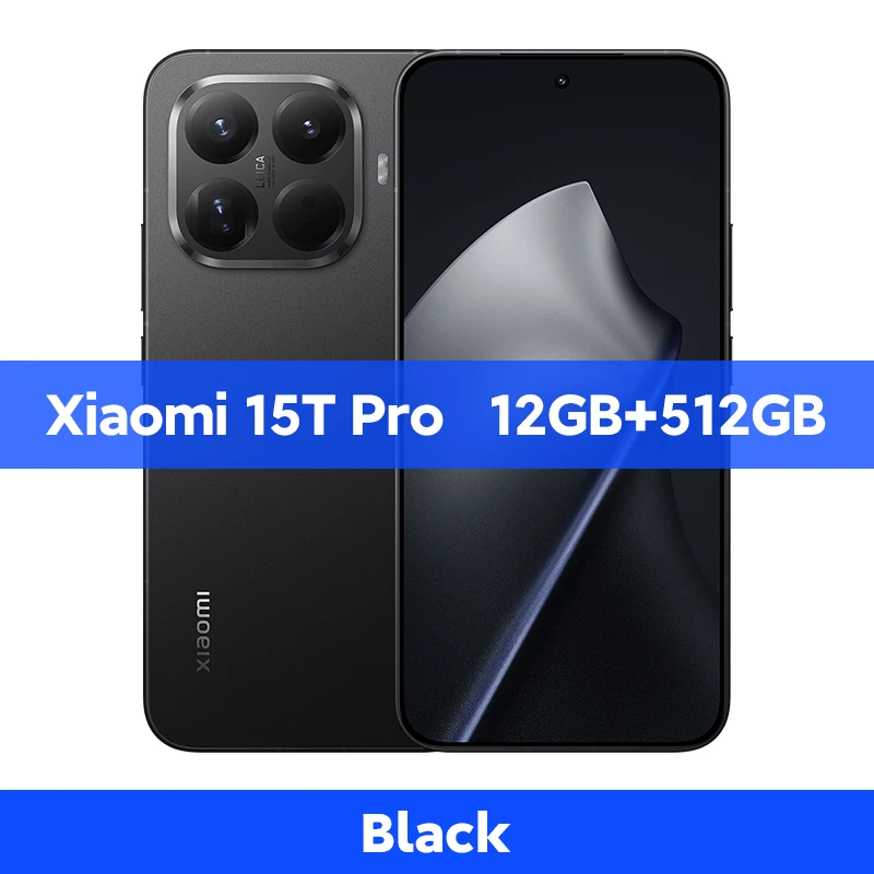 World Premiere Xiaomi 15T Pro 5G Smartphone Global Version 12GB