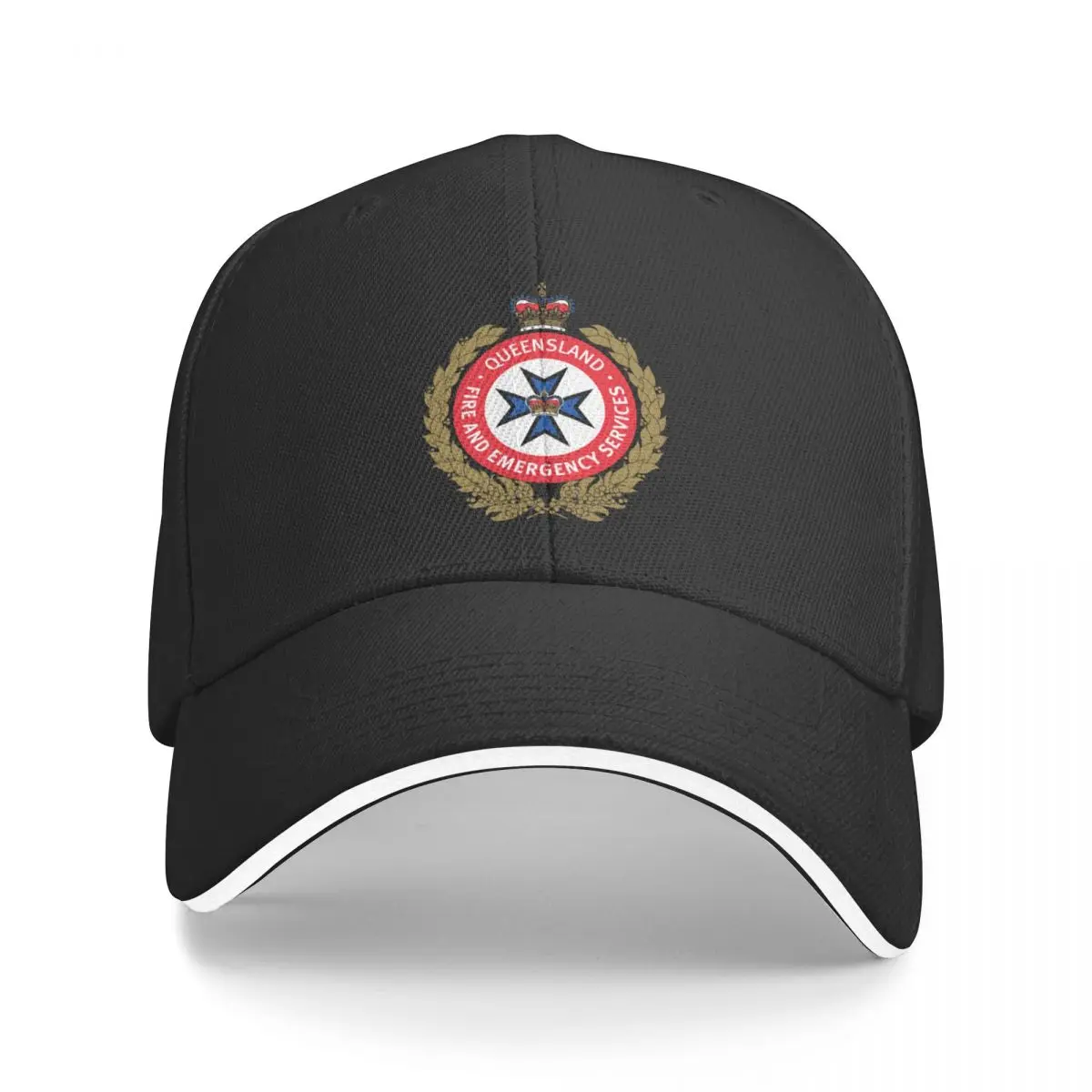 

Classic QFS Firefighter Logo Cap Baseball Cap fluffy hat Visor new hat Women's hat Men's