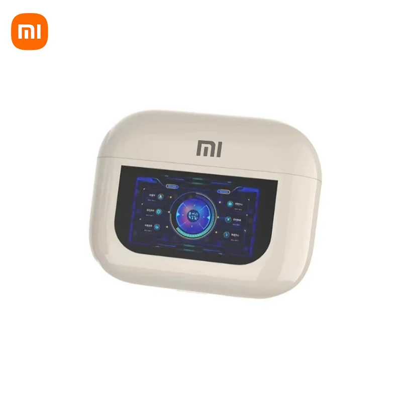 thumbnail image 1 of XIAOMI - Nuevos auriculares con pantalla táctil YX30, inalámbricos por Bluetooth, con cancelación activa de ruido, ANC+ENC, TWS, con micrófono, 1 of 5