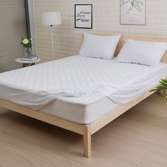 Couvre-matelas en tissu brossé, couvre-matelas imperméable, en tissu  brossé, Anti-acariens - AliExpress