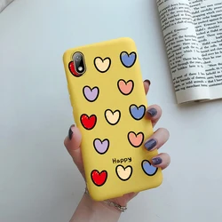 Premium Soft Silicone Protective Back Cover - Shockproof Bumper Case for Huawei Y5 2019 (Yellow F11)