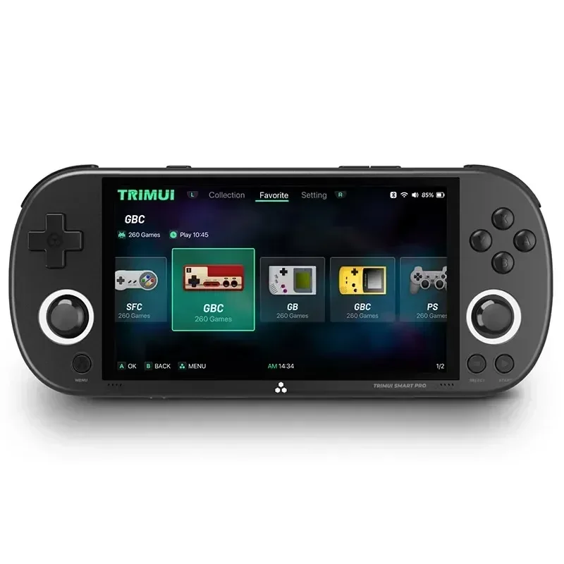 Trimui Smart Pro 256GB Handheld Game Console 4.96inch IPS HD 