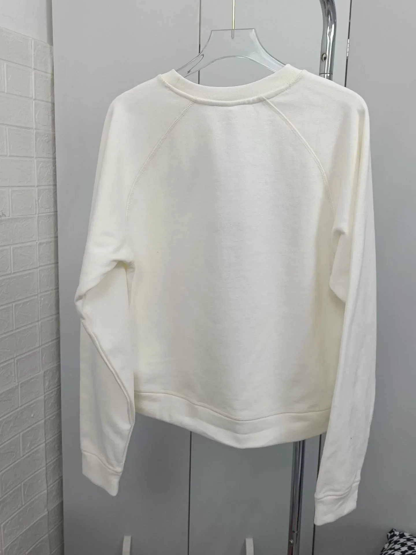 

Women Sweatshirt Strawberry Letter Print Thin Velvet O-neck Loose Pullover 2024 Spring New