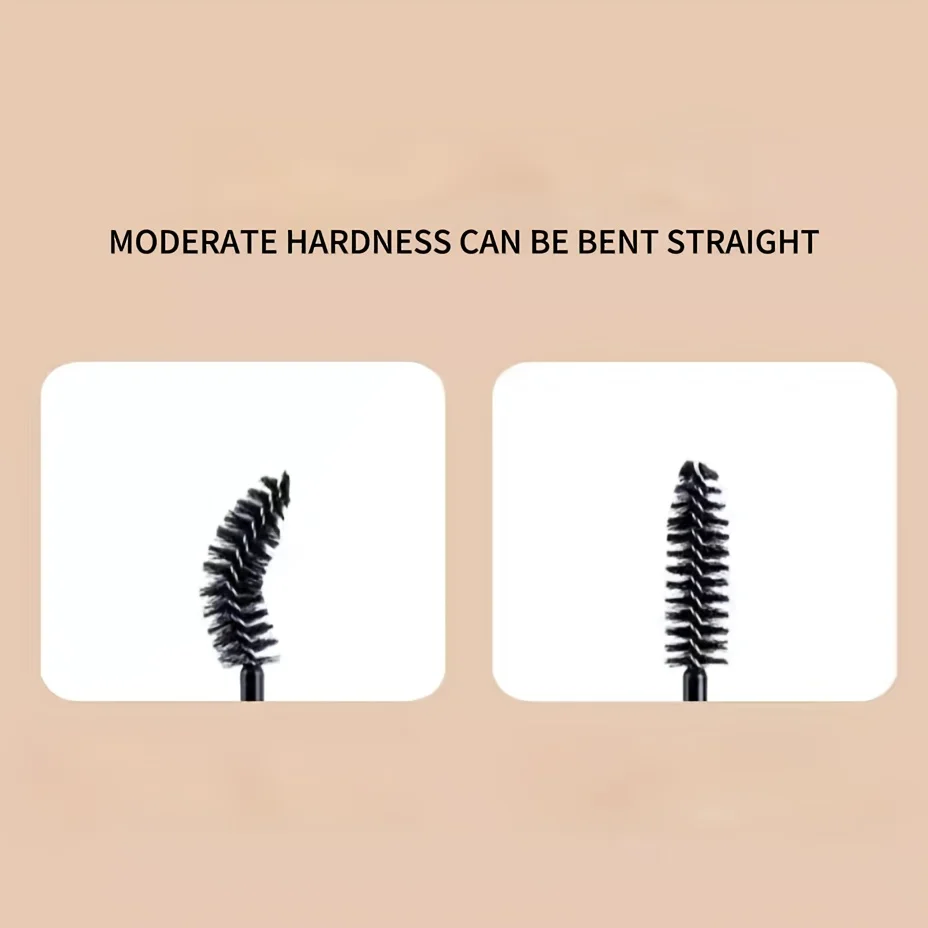 25PCS Vegan Lash & Brow Brushes - Latex-Free Spoolie Wands for Extensions & Mascara, Salon & Travel Kit