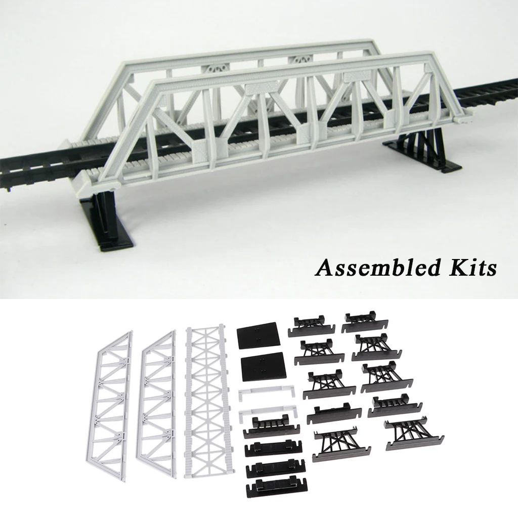 Model Miniature Plastic Bridge Viaduct Building Parts Railroads Trains