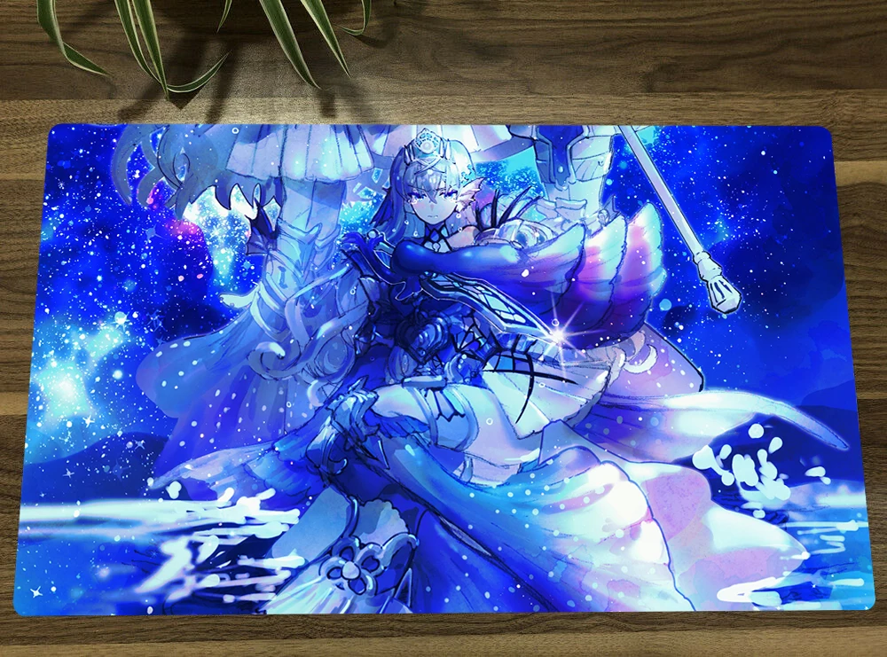 

YuGiOh Playmat Tearalaments Girl TCG CCG Mat Trading Card Game Mat Rubber Mouse Pad Mousepad Table Desk Mat Free Bag 60x35cm
