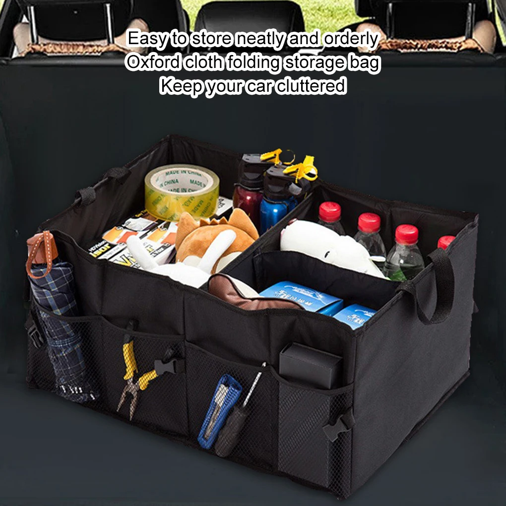 Auto Car Trunk Organizer Car Trunk Organizer Foldable Storage Waterproof Multifunction Storage Tool Auto Box Portable Storage