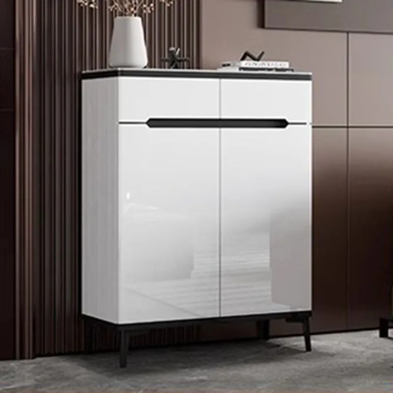 

European Nordic Entry Shoe Cabinet Indoor Wood Drawer Ultra Thin Shoe Cabinet Luxury Wooden Organizador De Zapat Furniture