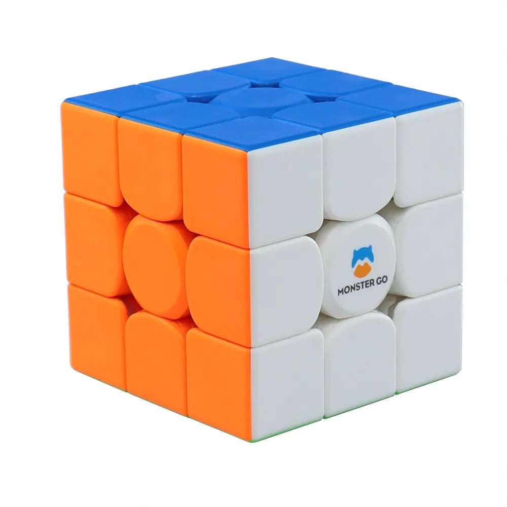 Speed Cube GAN Monster GO 3x3 M EDU Magnetic Magic Stickerless Professional Fidget Toys GAN MSG EDU 3X3 Cubo Magico Puzzle