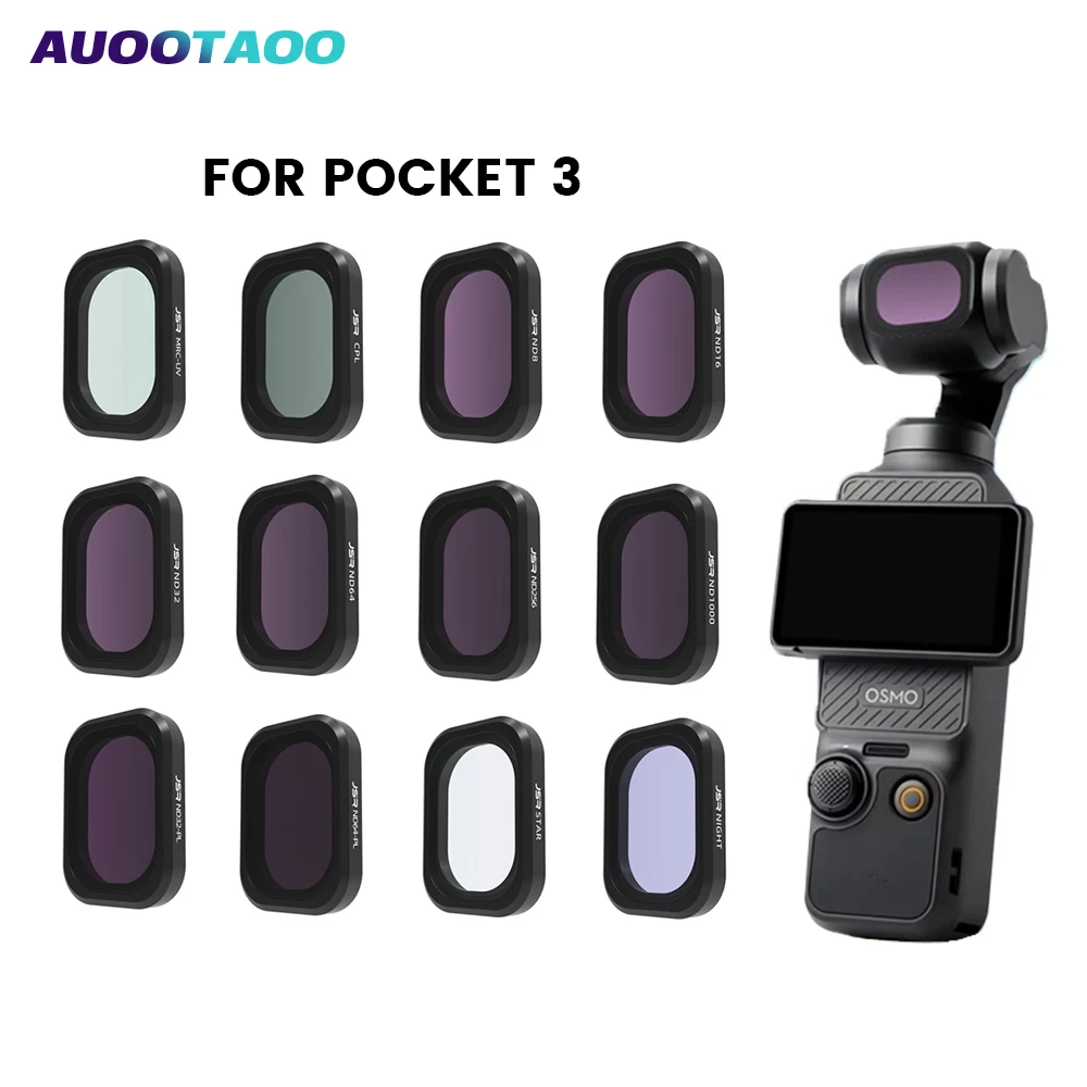 1/8 Filter Set Night Star Combo For DJI Osmo Pocket 3 Handheld Gimbal Camera Accessories action camera accessories camera accessories camera filters kit handheld gimbal accessories