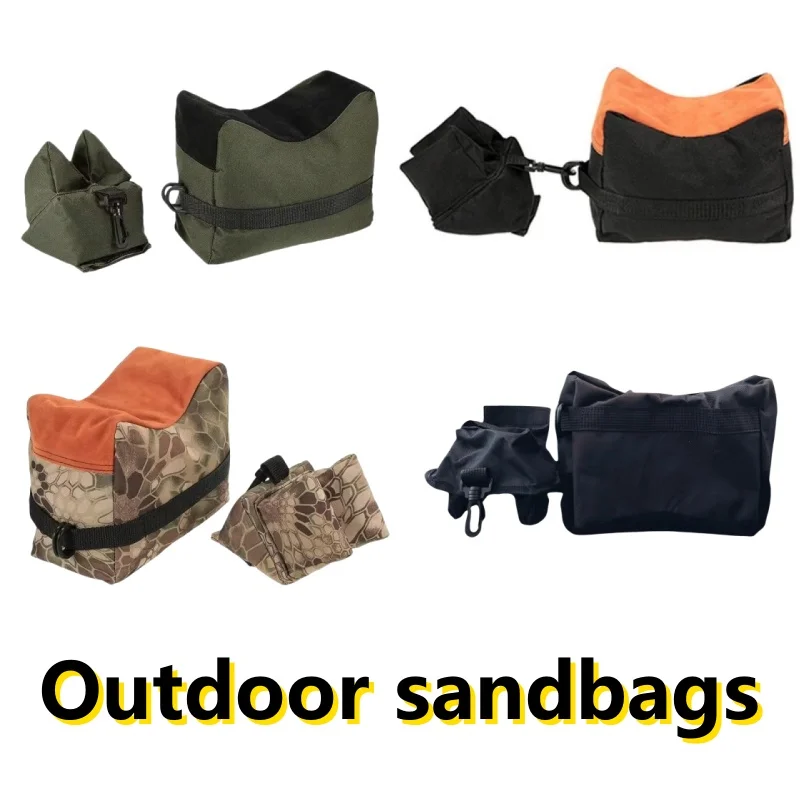 Front And Rear Bags Sandbags (Without Sand) Outdoor Camping Storage Bag Portable Item Storage And Storage Sandbags 2
