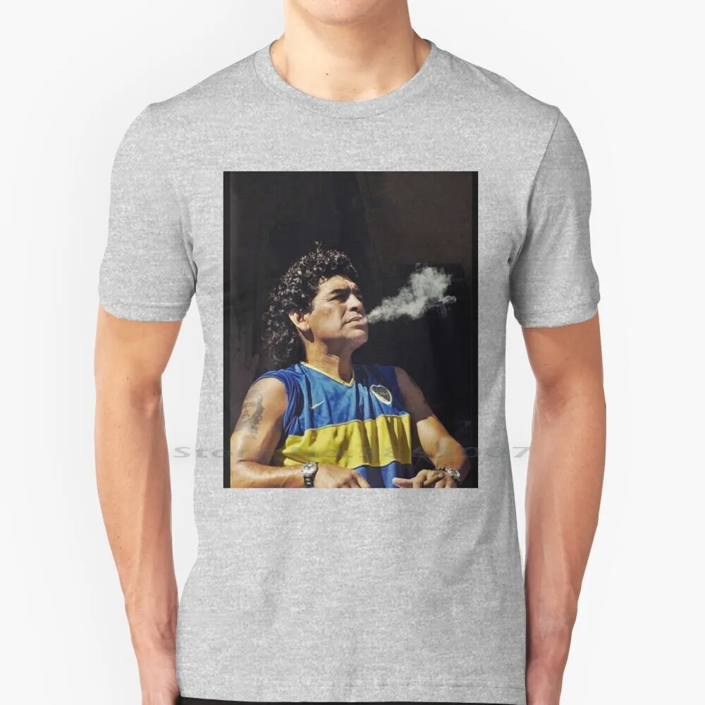Best Moment Smoke T Shirt 100% Cotone Diego Maradona Argentina Diegomaradona Rip Maradona Maradona Home Living Maradona Kids