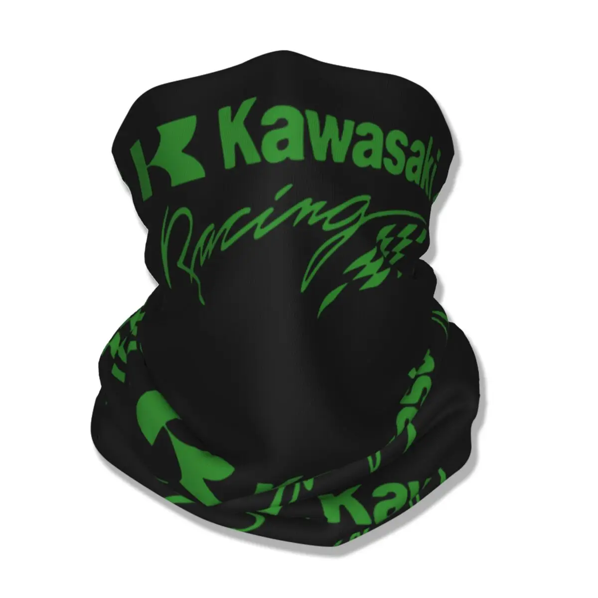Cycling Bandana Racing-S-Team-S-Kawasakied Bandana Neck Gaiter Printed Balaclavas Mask Scarf Multi-use Cycling Outdoor Unisex Adult All Season cycling mask bandana headscarf cotton bandana camouflage bandana motorcycle bandana multifunctional bandana neck wrap bandana neck cover tactical scarf fleece scarf polar fleece scarf cashmere scarf knitted scarf hair ribbon scarf neck tube scarf ice silk sunscreen mask sunscreen mask face mask ice silk mask headband tube