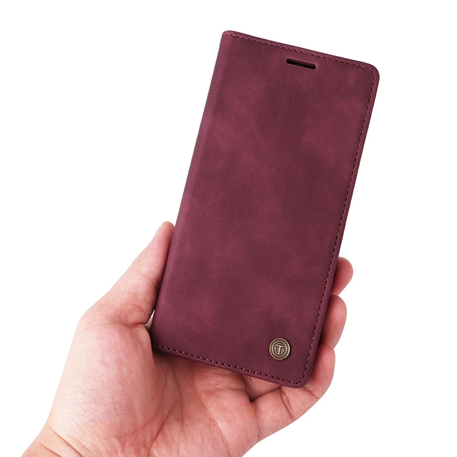 Luxurious Leather Flip Phone Case & Wallet Cover