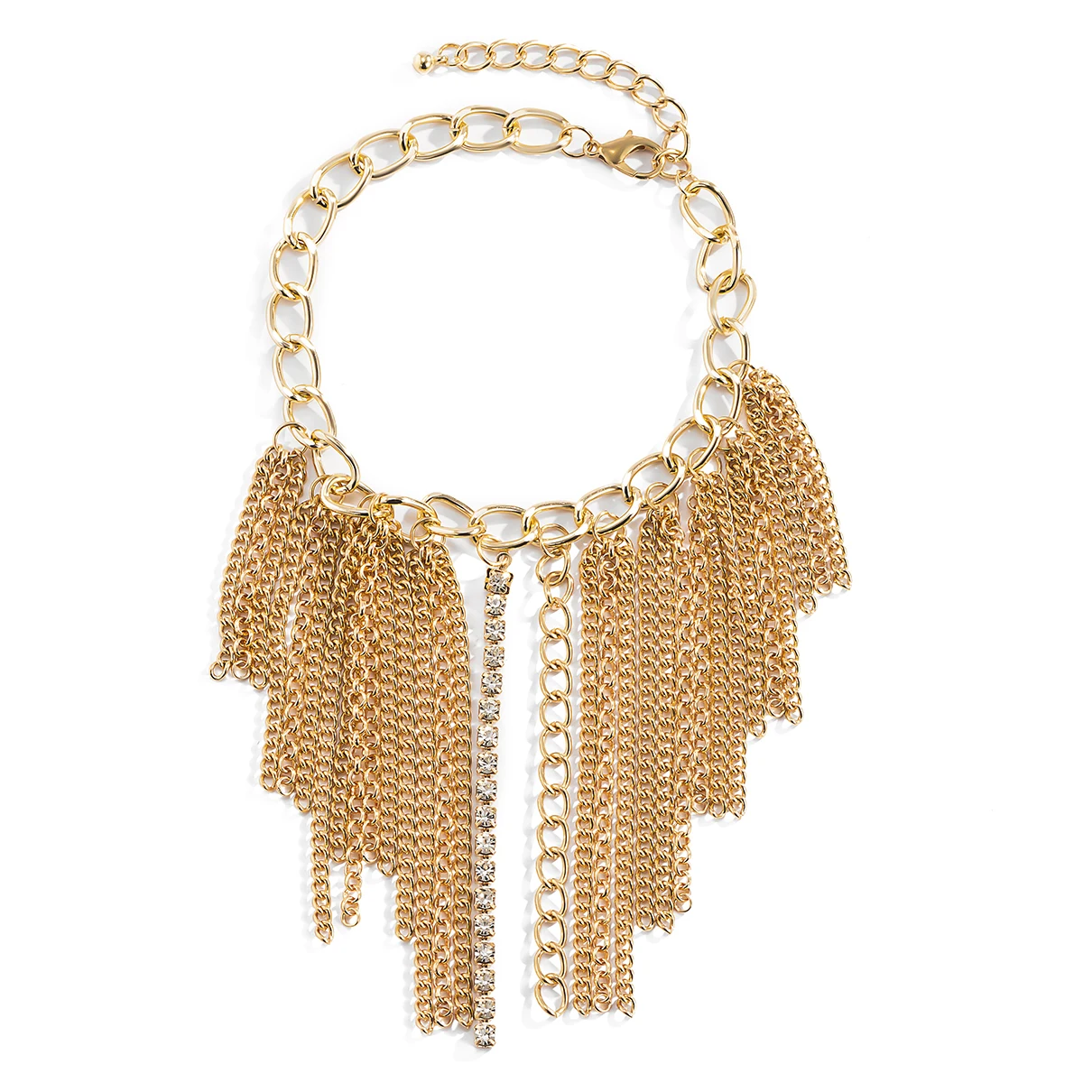 IngeSight.Z Multi Layered Link Chain Tassel Bracelets Anklets for Women Punk Gold Color 20 Sd515c62666144470a619cdf25cdabba1G