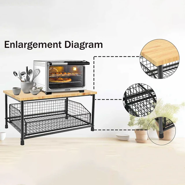 Kitchen Countertop Organizer Shelf 6