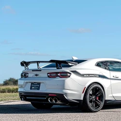 ZLE Style Black Rear Trunk Lid Wing Spoiler Fit for 2016 2017 2018 2019 Chevrolet Camaro ABS spoiler