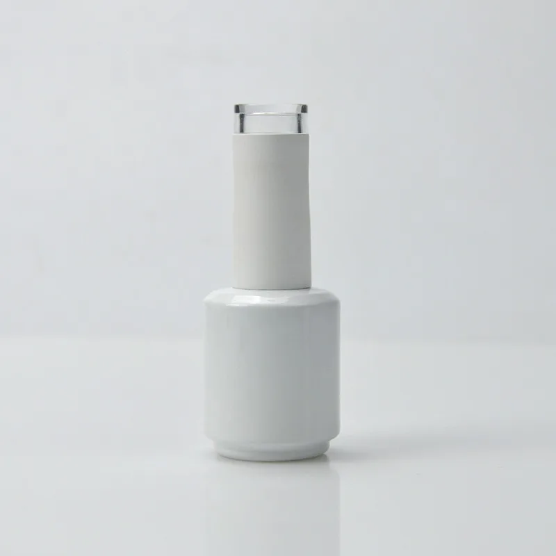 10pcs Black and White Nail Polish Bottle Empty Bottle New Minimalist Style 10ML 5ML15ML Nail Polish Adhesive Empty Bottle