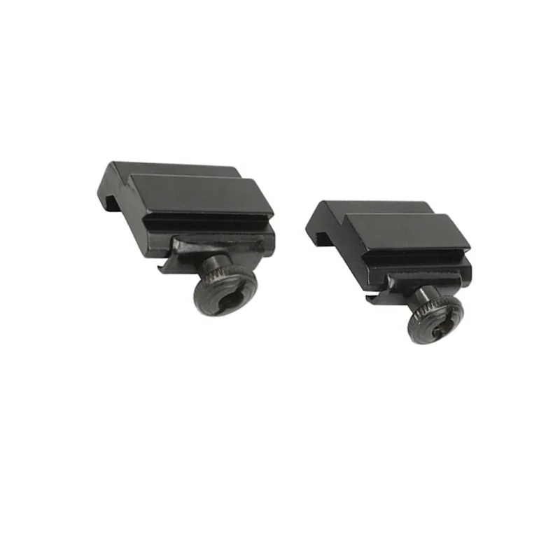 2PCS Scope Riser Mount Dovetail 11mm To 20mm Rail Adapter Base For Hunting Optics,Toy Gun Accessories_voghion.com