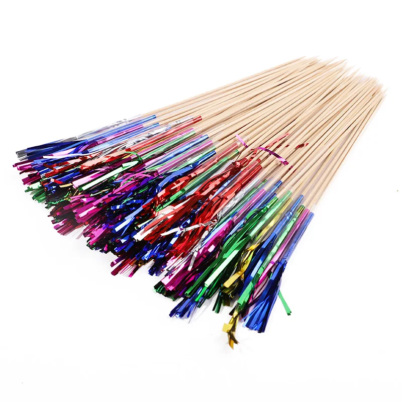 50 Stücke Quaste Feuerwerk Kuchen Topper Cocktail Picks Dessert Lebensmittel Obst Zahnstocher für Hochzeit Geburtstag Party Dekoration Weihnachten – Detail 13