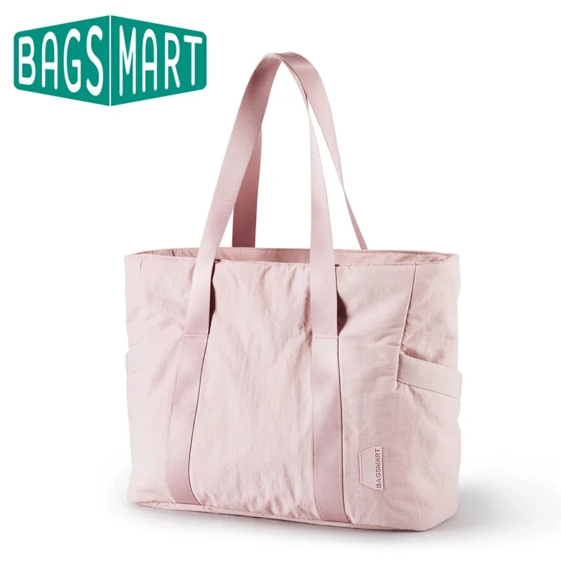 BAGSMART Damska Torba Tote Dużej Pojemności Torba na Ramię Torba Przez Ramię dla Studentek Torba Zakupowa dla Kobiet