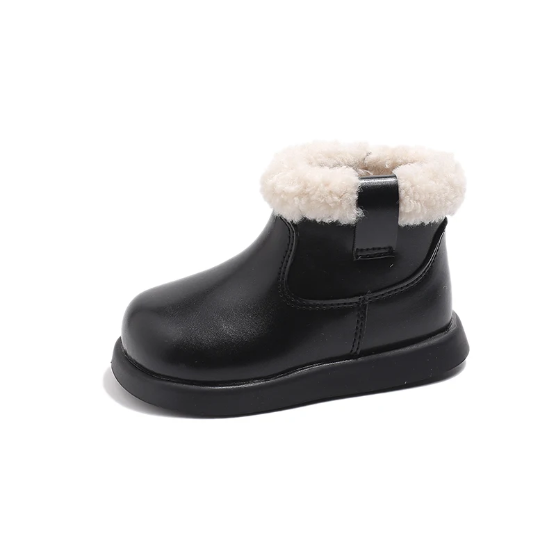 Girls Winter Soft Cotton Ankle Boots
