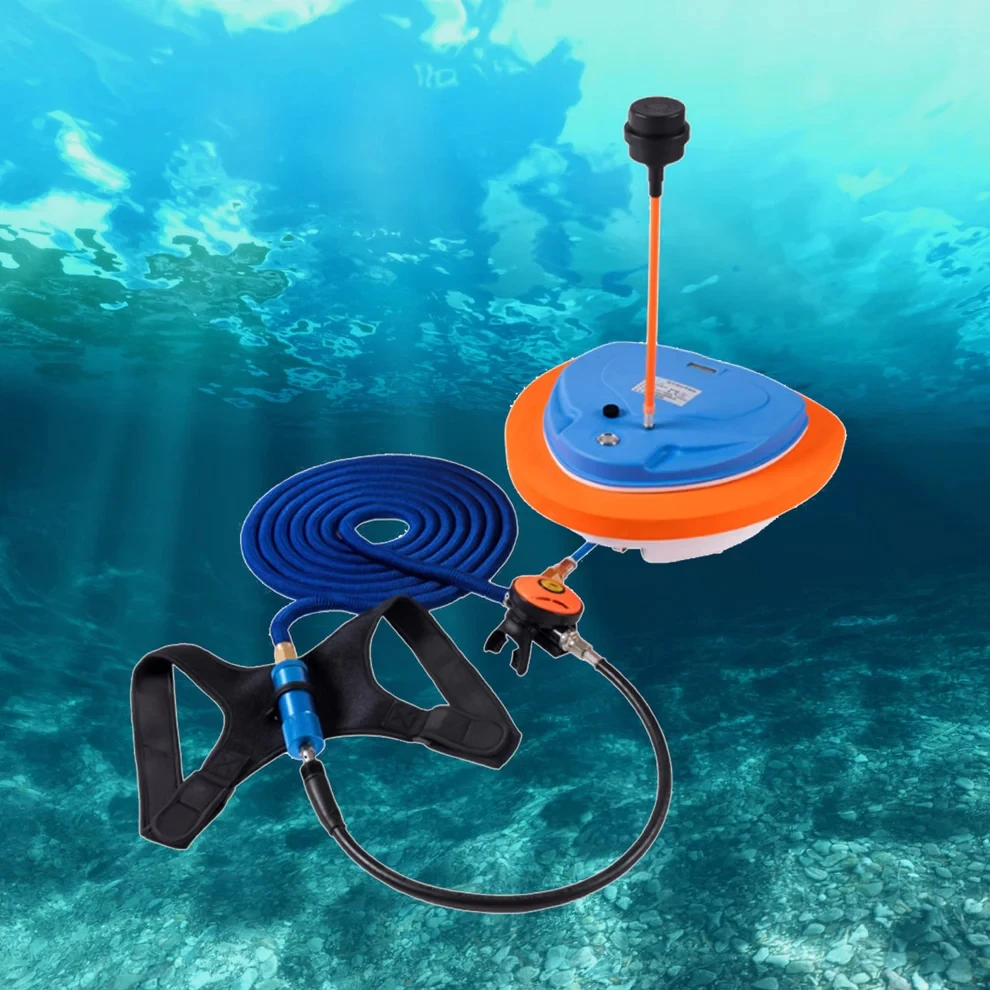 

AQUAROBO-510 Scuba Diving Ventilator,Diving Ventilator, Portable Rechargeable Scuba Diving Tank(3.5~5 Hours)