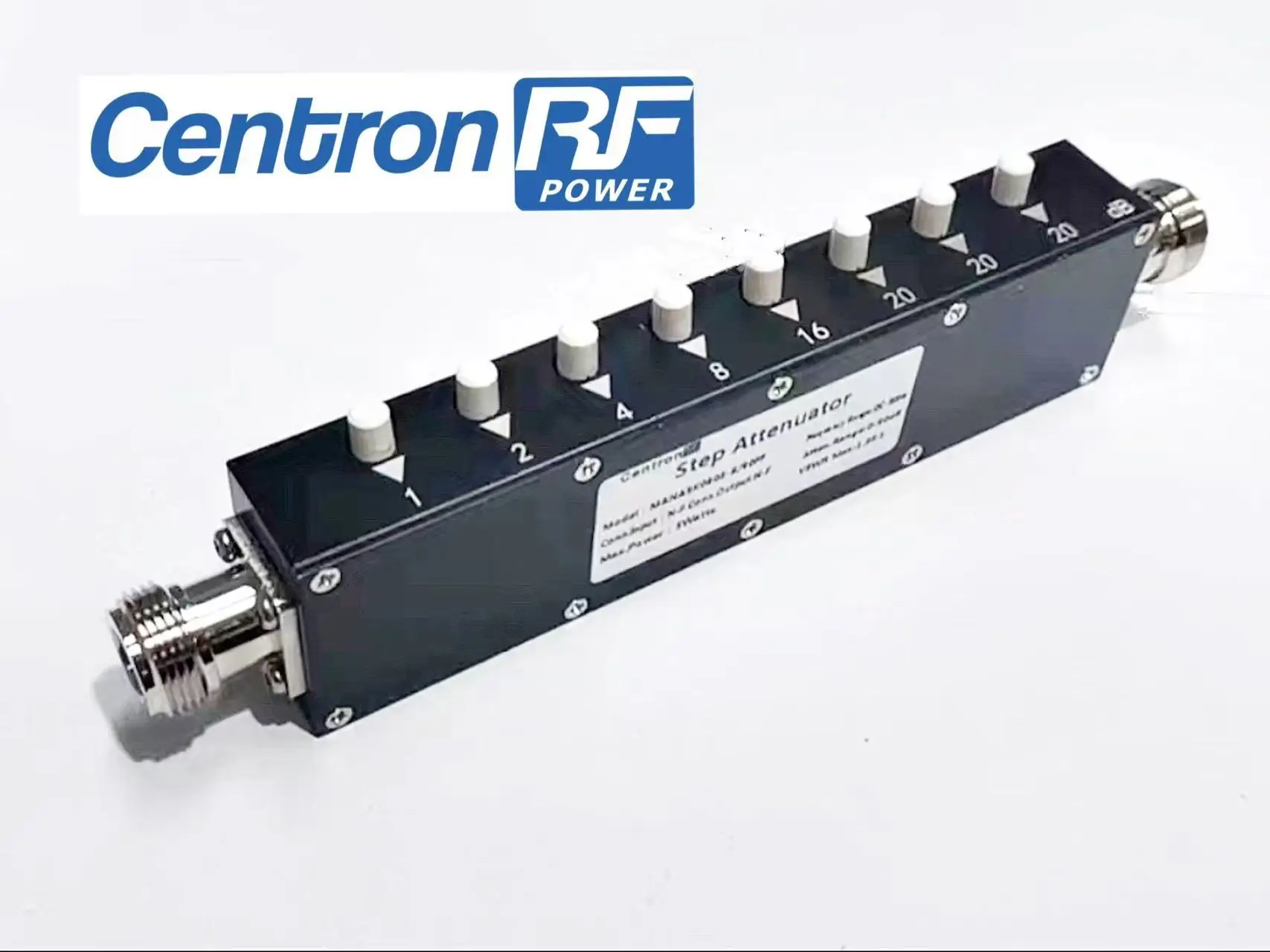 rf電源対策変数ボタンプレスステップ減衰器rf-n-f-5w-3ghz-90db