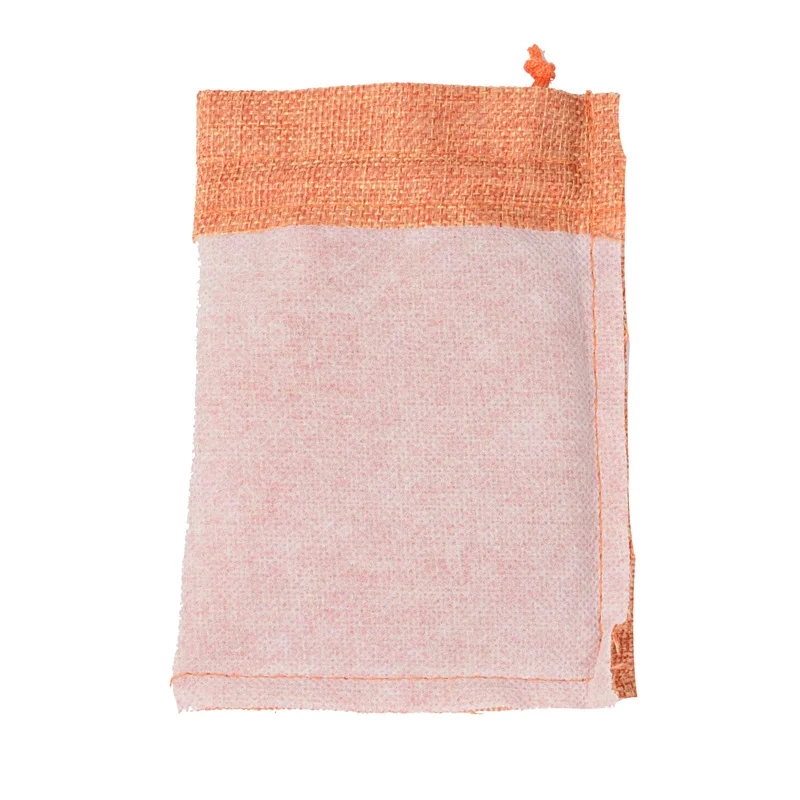 50pcs/lot 10x14cm Burlap Bag Jute Drawstring Linen Gift Pouches For Wedding Candy Gift Packaging Bags Can Personalize Logo
