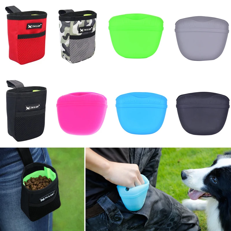 Outdoor Portable Pet Dog Training Waist Bag Dog Snack Bag Durable Large Capacity Puppy Products Pet Food Reward Waist