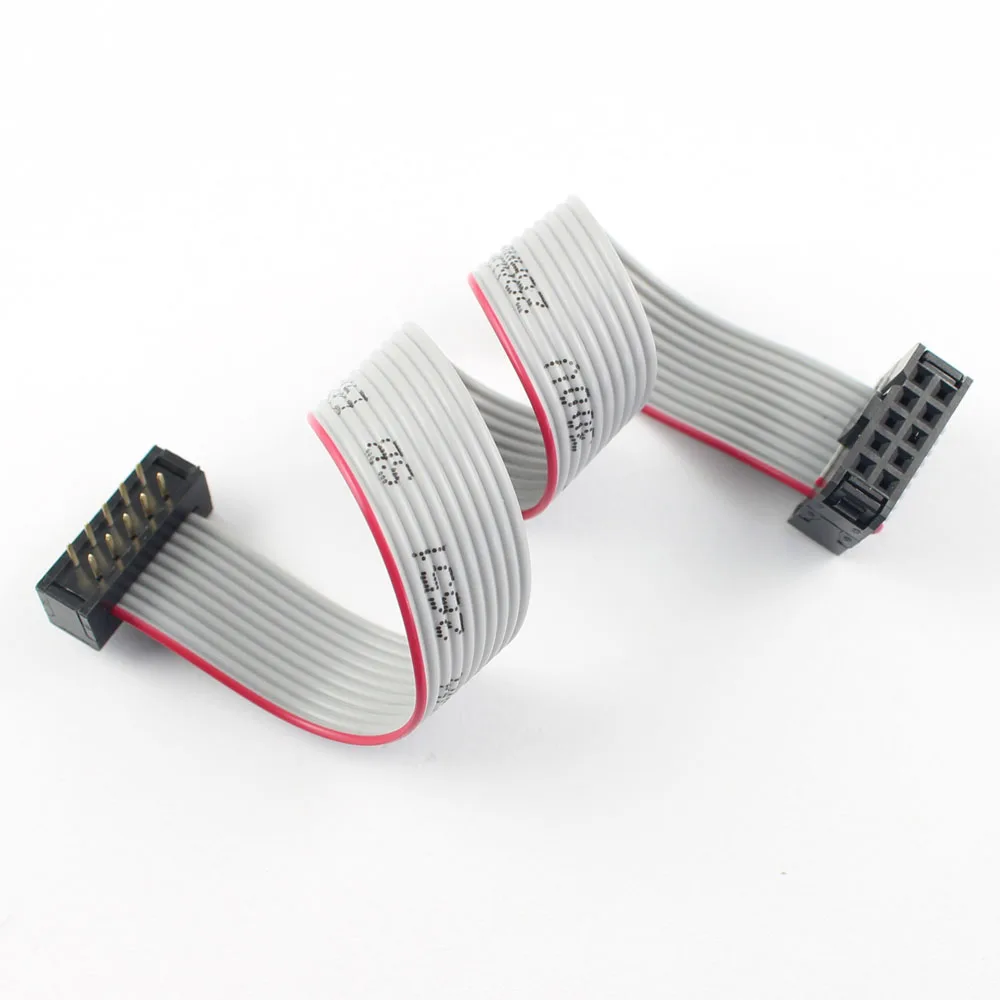 Lot De 50 Connecteurs IDC Femelles 10 Broches 2.54mm ECSiNG - Pour Câbles, Circuits, Projets électroniques