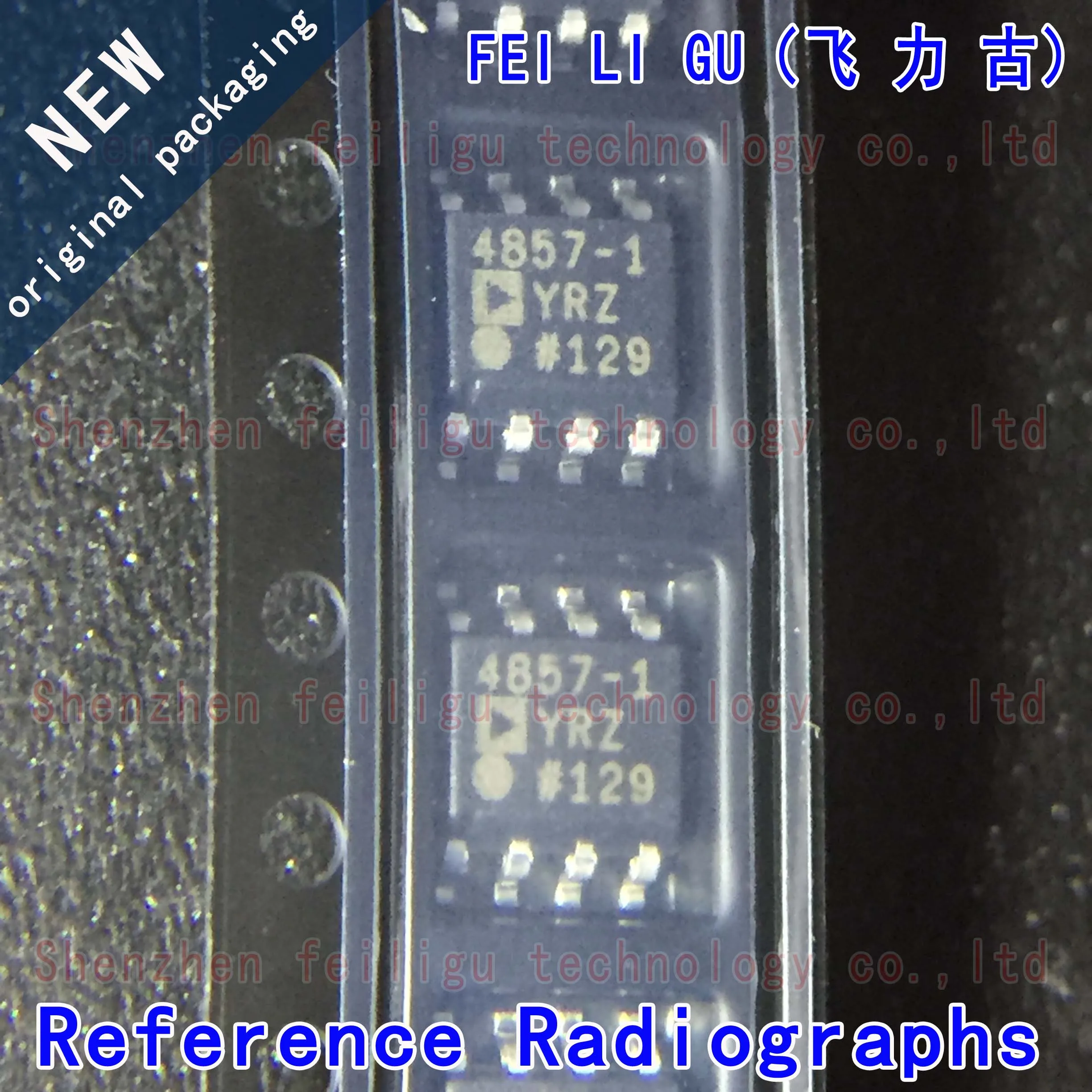 100% New original ADA4857-1YRZ ADA4857-1 Screen printing: 4857-1 Package: SOP8 operational amplifier chip 10 pcs lot new opa1611aidr opa1611aid opa1611a operational amplifier chip package sop8