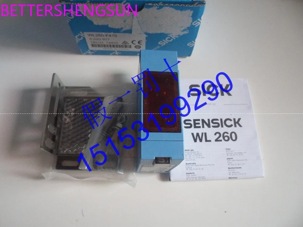 

WL260-F470 [Authentic] Mirror Reflection Photoelectric Switch WL260-S270