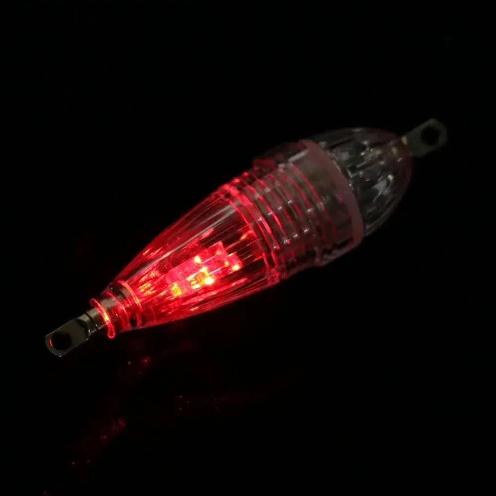 10 pièces leurre de pêche lumière Mini forme d'oeil sous