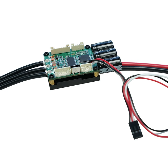 HOEYI MINI V6.7PRO HYESC6.7PRO ใช้เทคโนโลยี VESC พร้อมฮีทซิงค์อะลูมิเนียมชุบอโนไดซ์สำหรับมอเตอร์ไร้แปรงถ่าน FOC VESC6 1